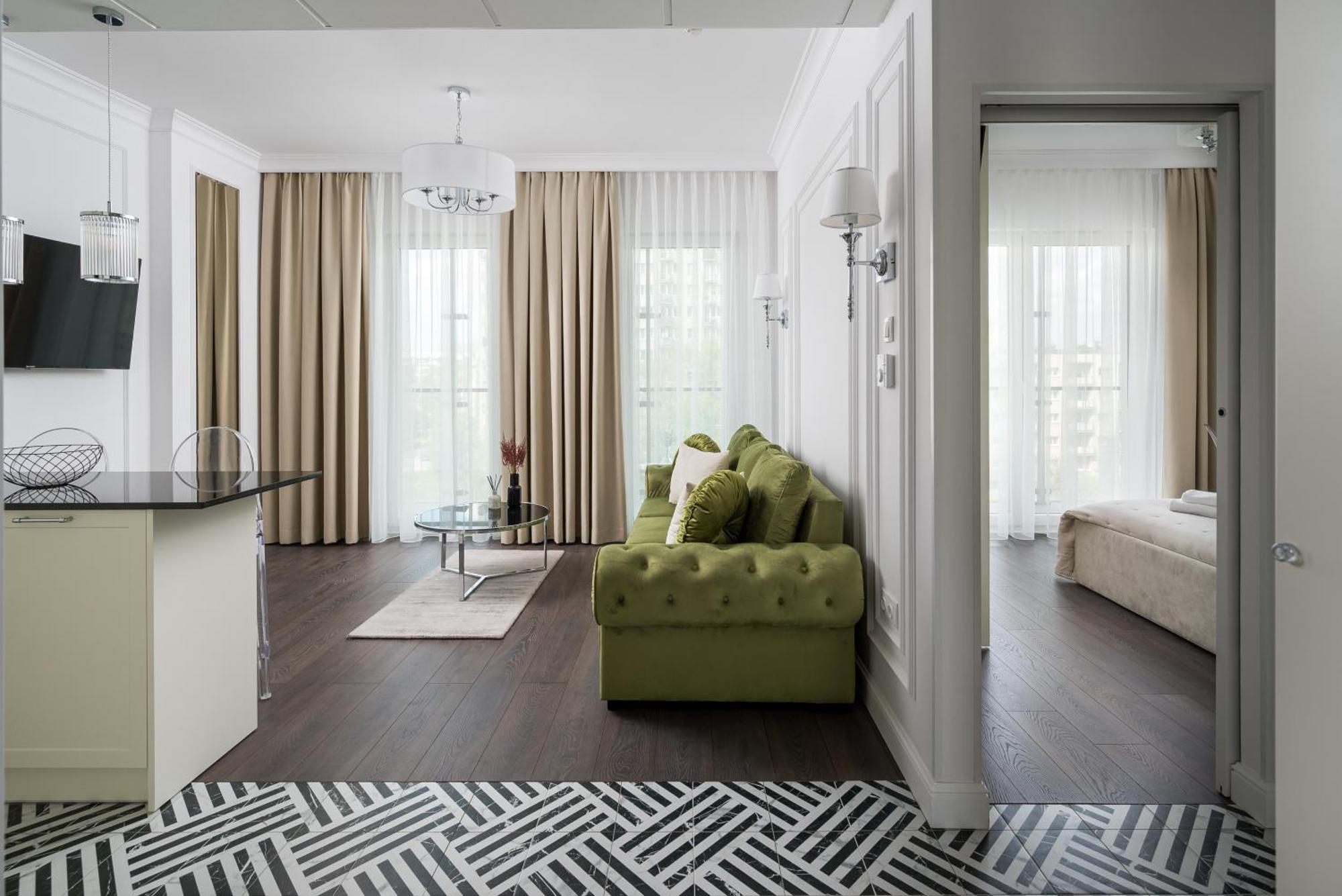 Bright Crystal Premium Apartment Warschau Exterior foto