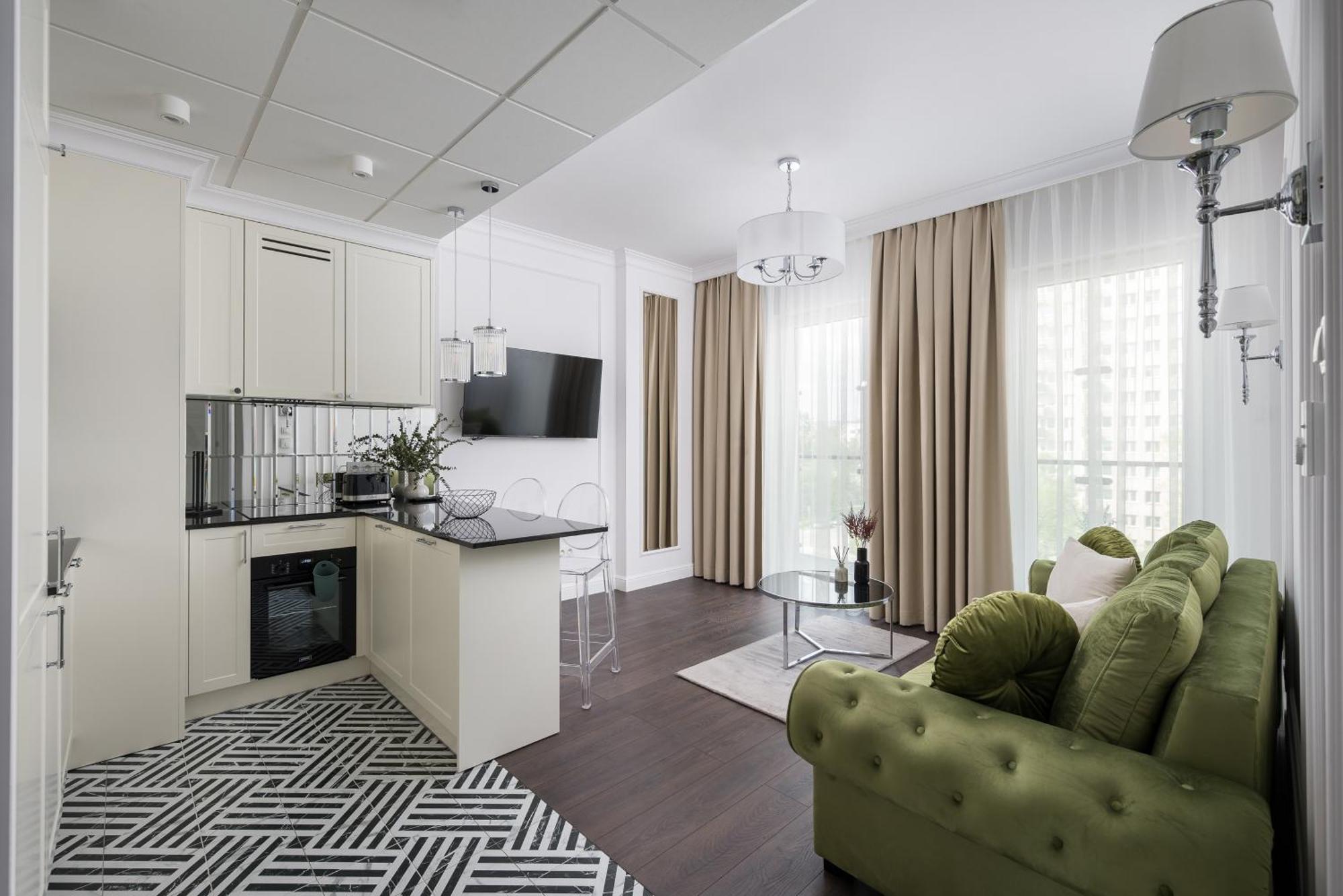 Bright Crystal Premium Apartment Warschau Exterior foto