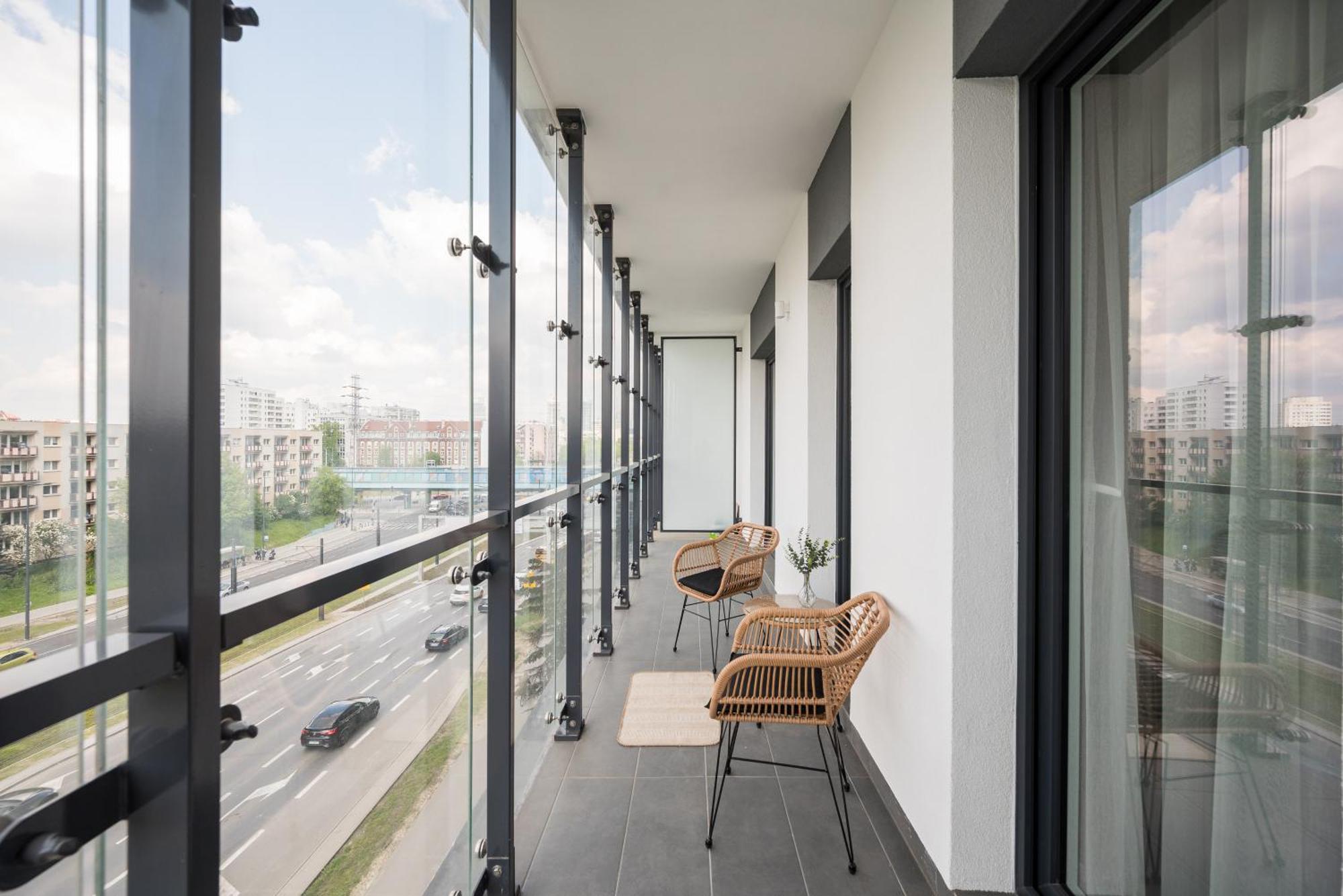 Bright Crystal Premium Apartment Warschau Exterior foto